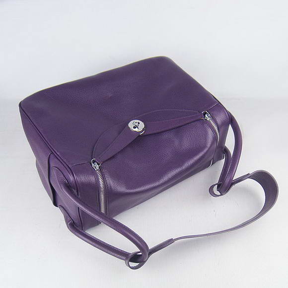 High Quality Replica Hermes Lindy 26CM Shoulder Bag Purple - Click Image to Close